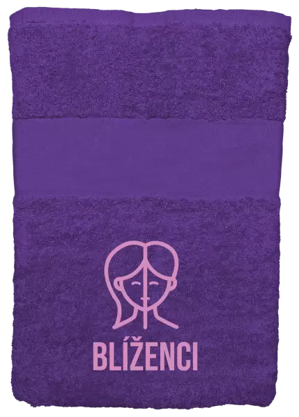 Ručník (50x100 cm) Znamení blíženci