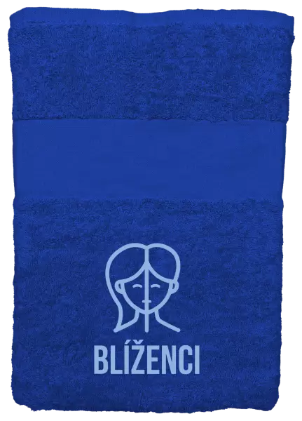 Ručník (50x100 cm) Znamení blíženci