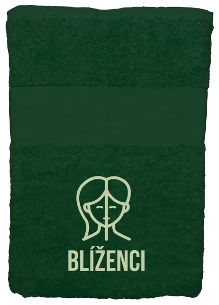 Ručník (50x100 cm) Znamení blíženci