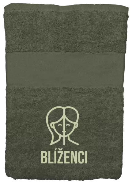 Ručník (50x100 cm) Znamení blíženci