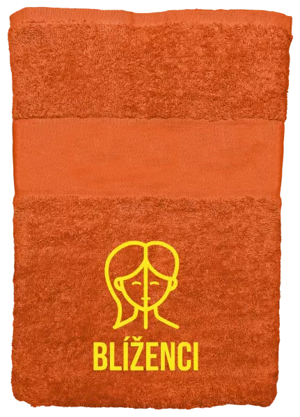 Ručník (50x100 cm) Znamení blíženci
