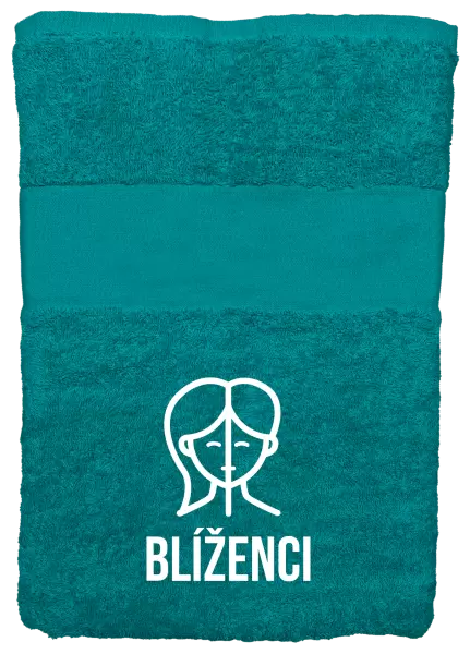 Ručník (50x100 cm) Znamení blíženci