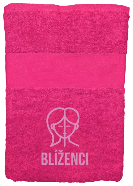 Ručník (50x100 cm) Znamení blíženci