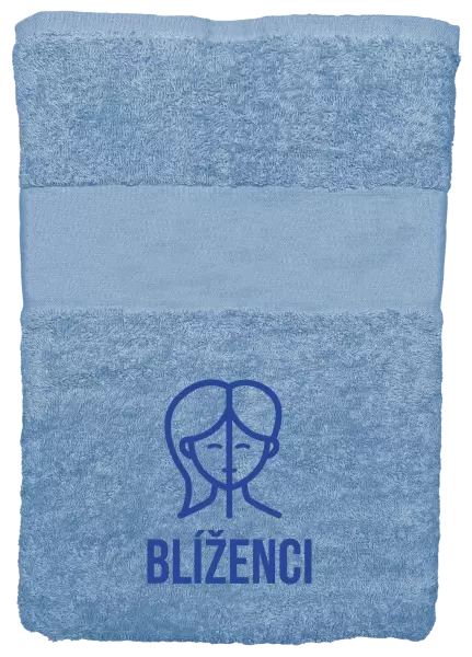 Ručník (50x100 cm) Znamení blíženci