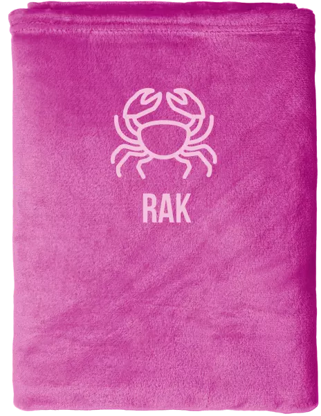 Deka mikroplyš (150x200 cm) Znamení rak