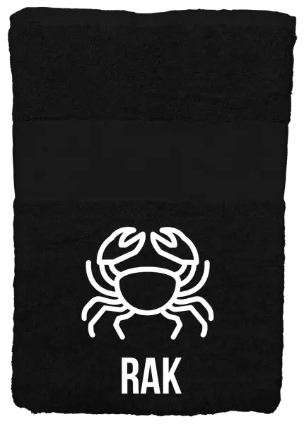 Osuška (100x150 cm) Znamení rak