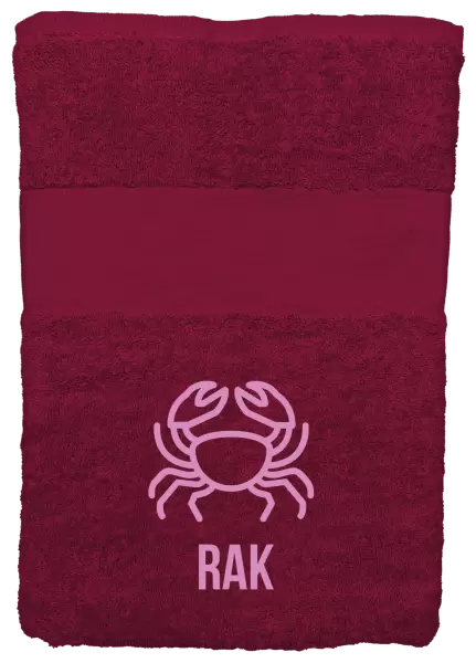 Ručník (50x100 cm) Znamení rak