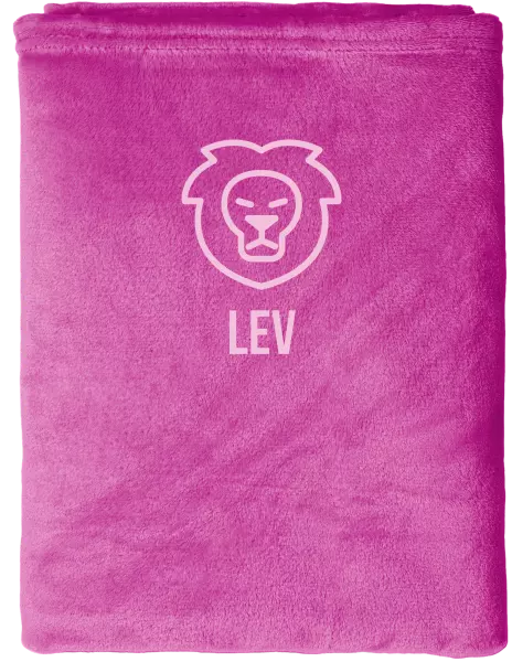 Mikroplyšová deka Znamení lev