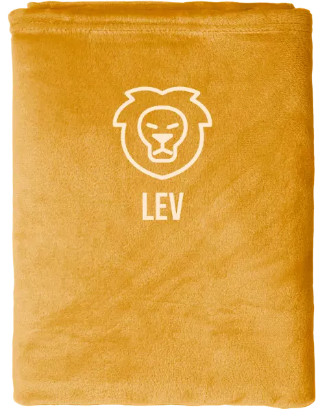 Mikroplyšová deka Znamení lev