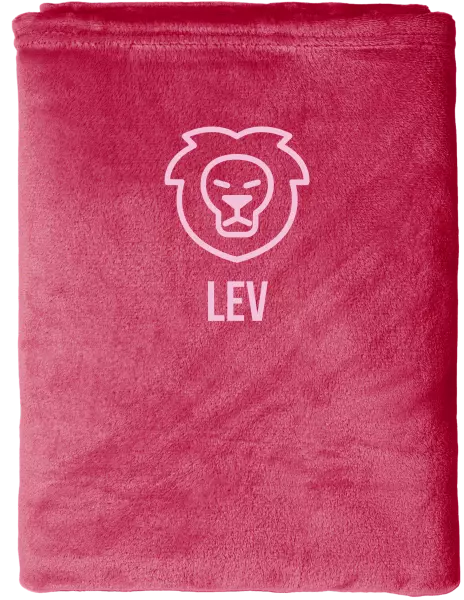 Mikroplyšová deka Znamení lev