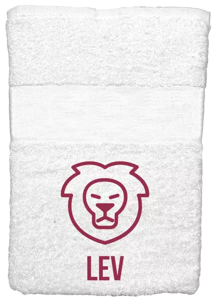 Osuška (100x150 cm) Znamení lev