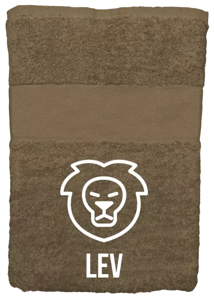 Osuška (100x150 cm) Znamení lev