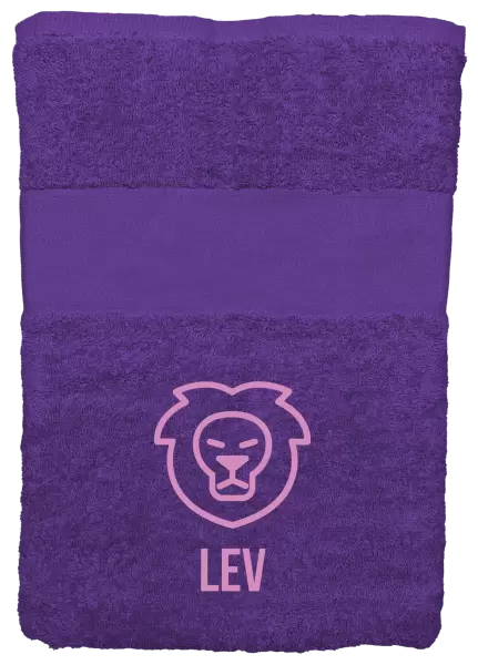 Ručník (50x100 cm) Znamení lev