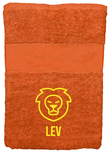 Ručník (50x100 cm) Znamení lev