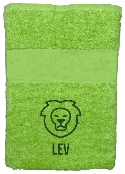 Ručník (50x100 cm) Znamení lev