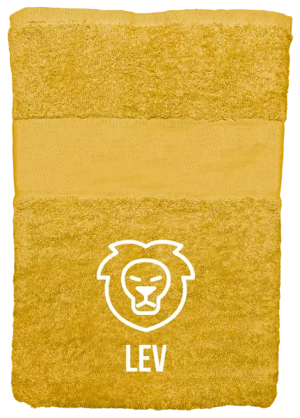 Ručník (50x100 cm) Znamení lev
