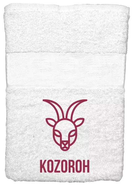Osuška (100x150 cm) Znamení kozoroh