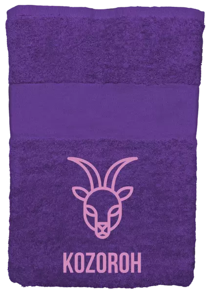 Osuška (100x150 cm) Znamení kozoroh