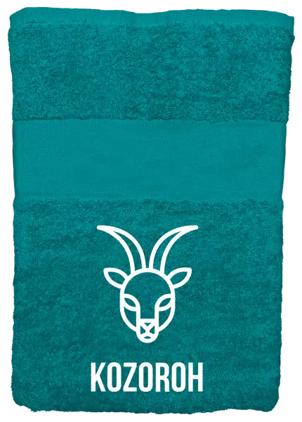Osuška (100x150 cm) Znamení kozoroh