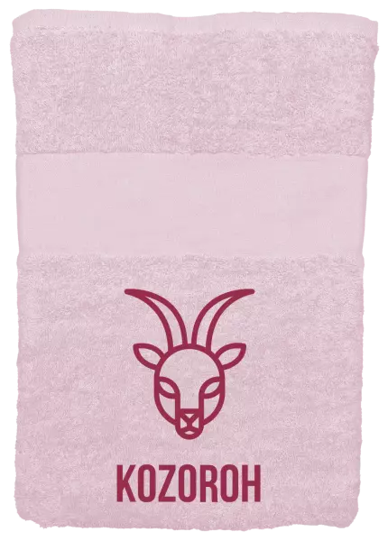 Osuška (100x150 cm) Znamení kozoroh
