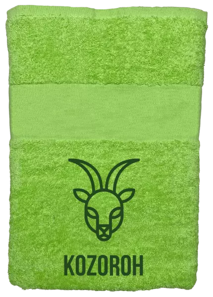 Osuška (100x150 cm) Znamení kozoroh