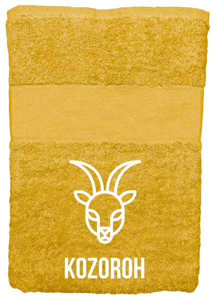 Osuška (100x150 cm) Znamení kozoroh