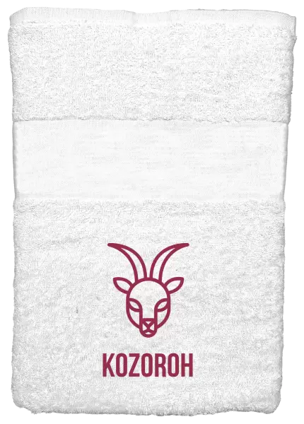 Ručník (50x100 cm) Znamení kozoroh