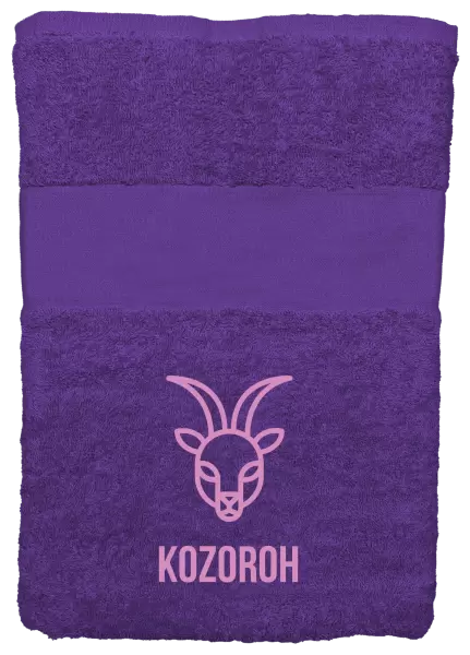Ručník (50x100 cm) Znamení kozoroh