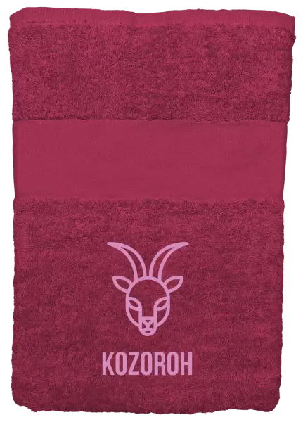 Ručník (50x100 cm) Znamení kozoroh