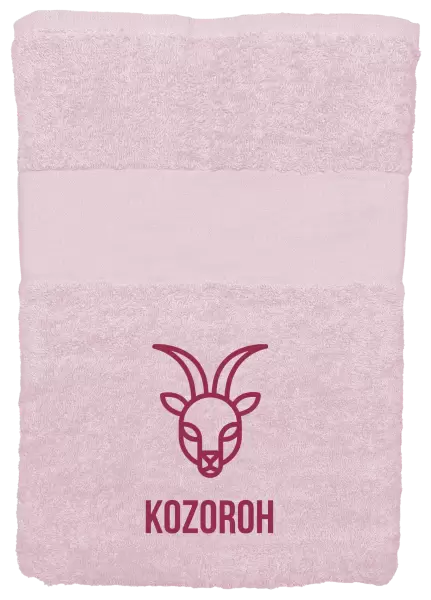 Ručník (50x100 cm) Znamení kozoroh
