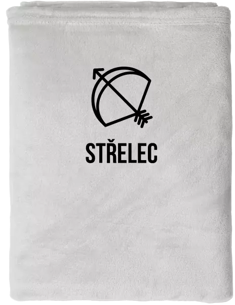 Deka mikroplyš (150x200 cm) Znamení střelec