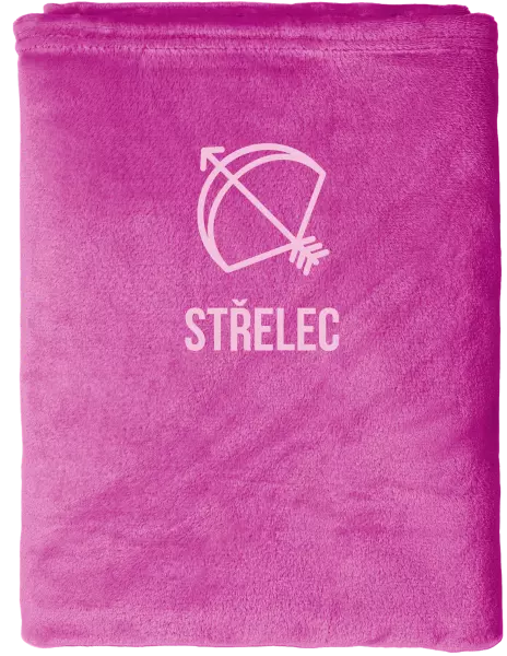 Deka mikroplyš (150x200 cm) Znamení střelec