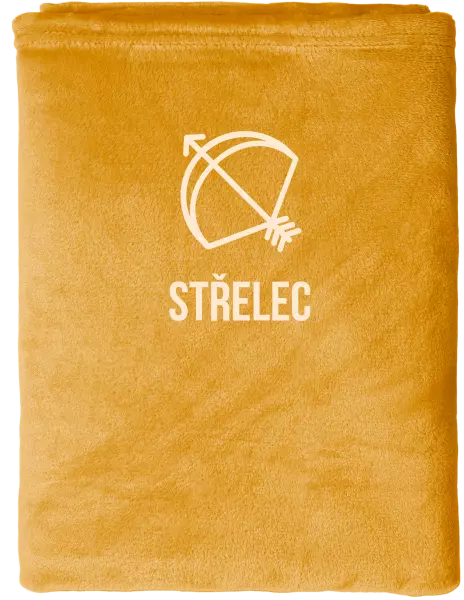 Deka mikroplyš (150x200 cm) Znamení střelec