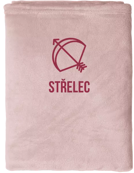 Mikroplyšová deka Znamení střelec