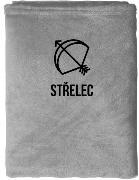 Deka mikroplyš (150x200 cm) Znamení střelec