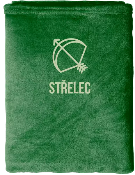 Deka mikroplyš (150x200 cm) Znamení střelec