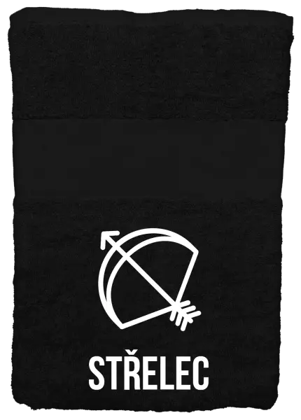 Osuška (100x150 cm) Znamení střelec
