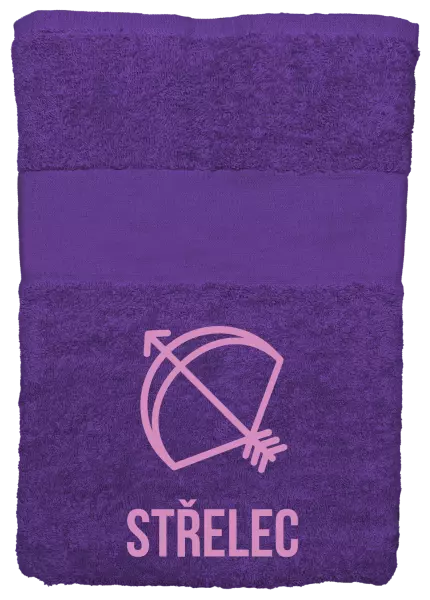 Osuška (100x150 cm) Znamení střelec