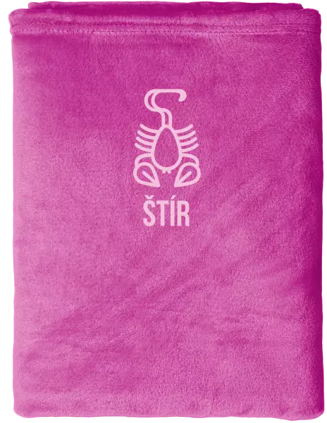 Deka mikroplyš (150x200 cm) Znamení štír