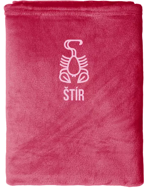 Deka mikroplyš (150x200 cm) Znamení štír