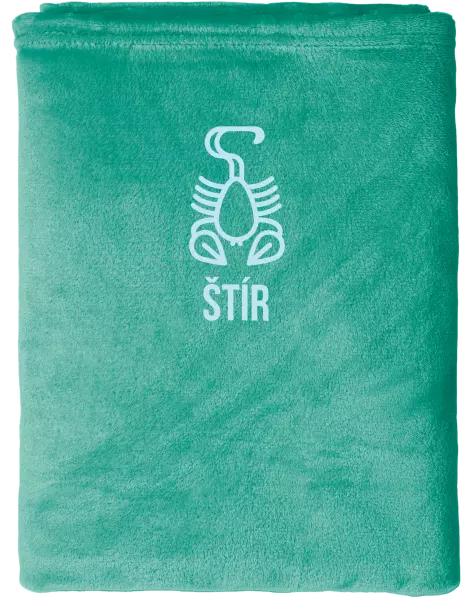 Mikroplyšová deka Znamení štír