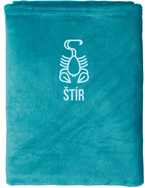 Mikroplyšová deka Znamení štír