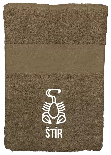Ručník (50x100 cm) Znamení štír