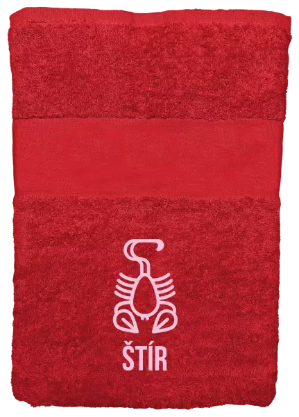 Ručník (50x100 cm) Znamení štír
