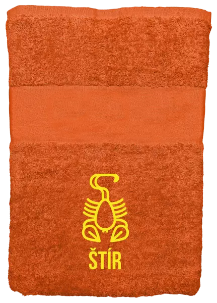 Ručník (50x100 cm) Znamení štír