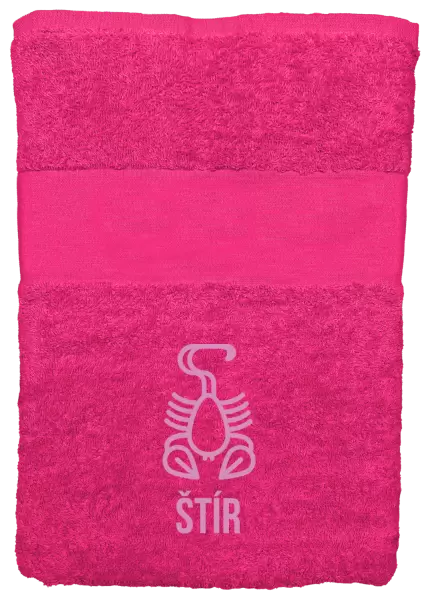 Ručník (50x100 cm) Znamení štír