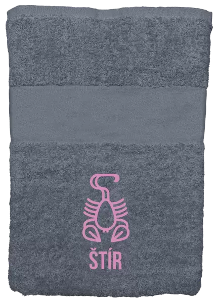 Ručník (50x100 cm) Znamení štír