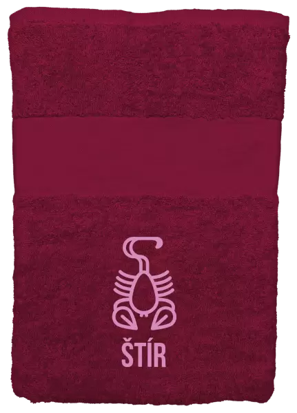 Ručník (50x100 cm) Znamení štír