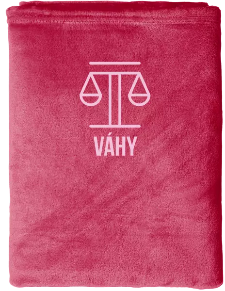 Mikroplyšová deka Znamení váhy