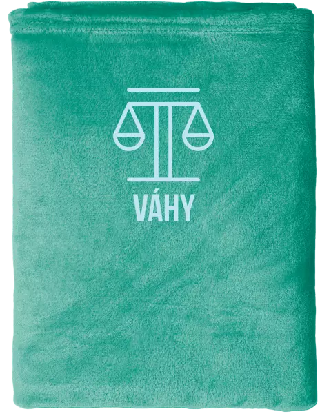 Mikroplyšová deka Znamení váhy